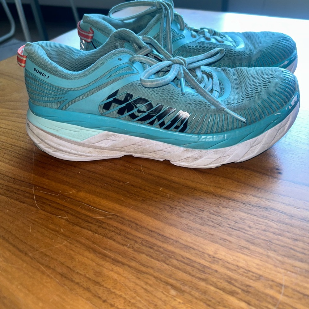 Blue Hokas Size 7